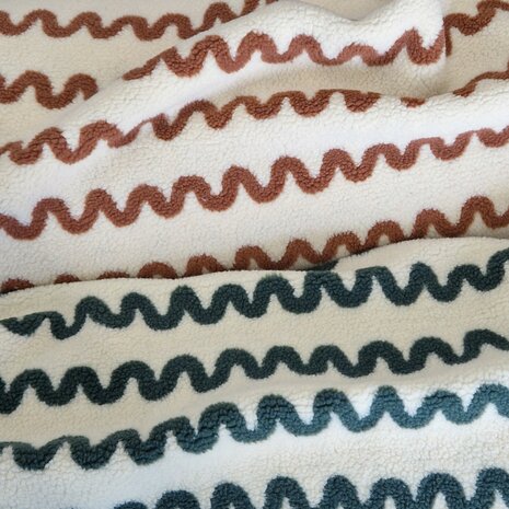 waves teddy  - poppyfabrics bij KicKenStoffen 