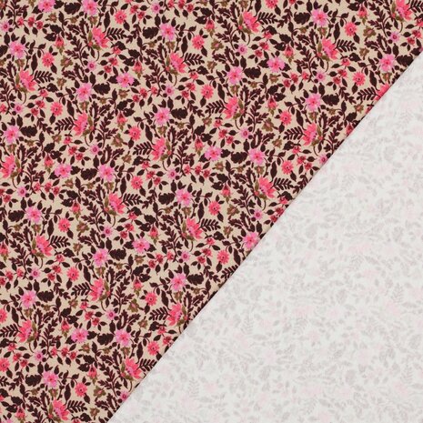 digitale frenchterry bloemen 06443.002 Poppy - kickenstoffen