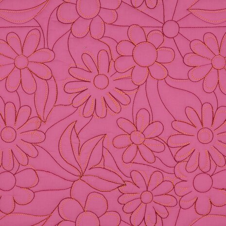 cotton stepped flowers 03790.001-kickenstoffen