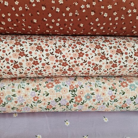 jursie tricots flowers - Kickenstoffen