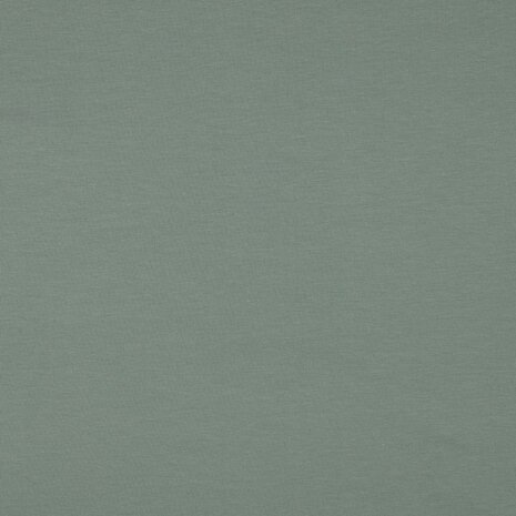 soft sweat biologische french terry KicKenStoffen 09107.069 vintage warm groen