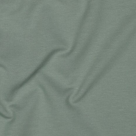 soft sweat biologische french terry KicKenStoffen 09107.069 vintage warm groen