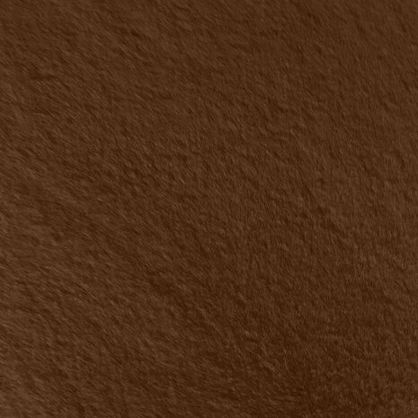 rabbit fake fur bruin - kickenstoffen