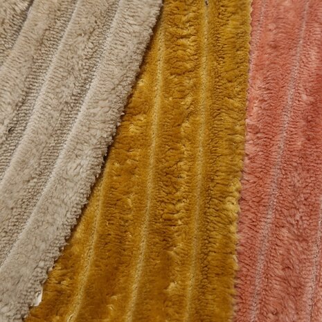Swessie strepen minky fleece - kickenstoffen