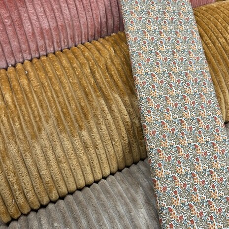 minky brede strepen fleece met katoen 117649 - kickenstoffen Swessie 