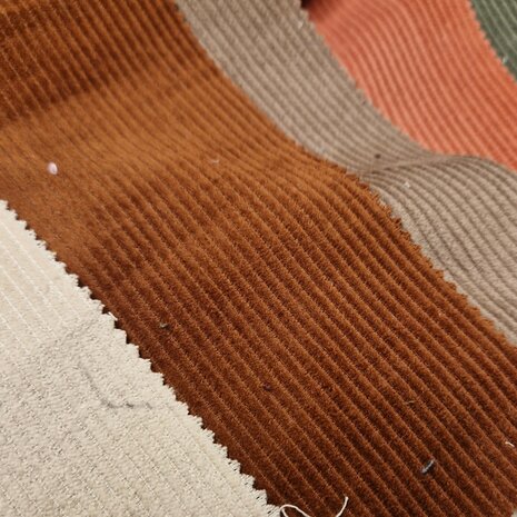 Swessiedesign corduroy rib zonder stretch - kickenstoffen