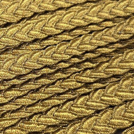 vlecht galonband goud - KickenStoffen