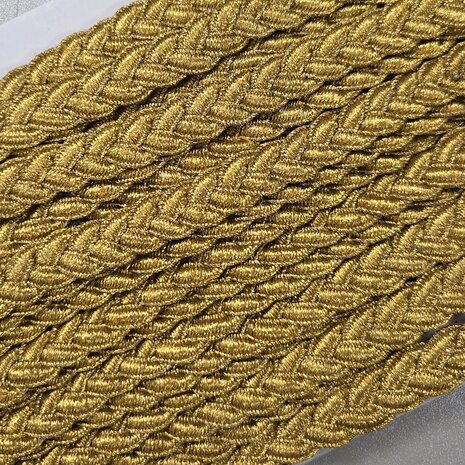 vlecht galonband goud - KickenStoffen