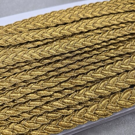 vlecht galonband goud - KickenStoffen