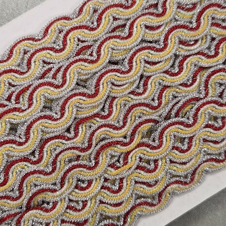 oeteldonk glitter galon band zilver wit rood geel KicKenStoffen