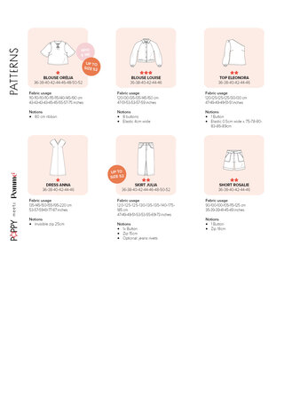 Poppy meets Pomm&eacute;_Edition 26_Pattern Overview