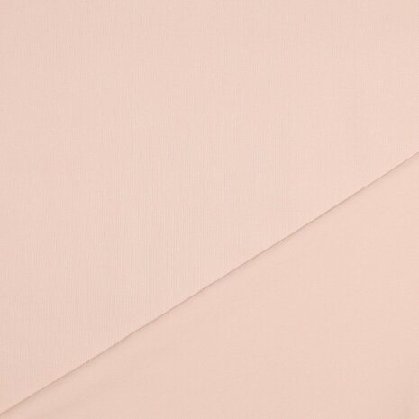 Chambray stretch denim poeder roze - KicKenStoffen