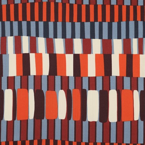 staafjes stof katoen viscose van de dress estelle uit poppy 26 05922.002 kickenstoffen