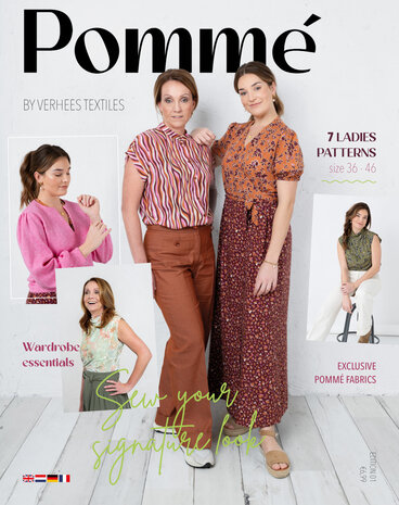 Pomm&eacute; magazine nr.1 dames patronen boek - B-keus (op=op)