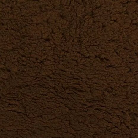 fluffie teddy - KicKenStoffen - bruin