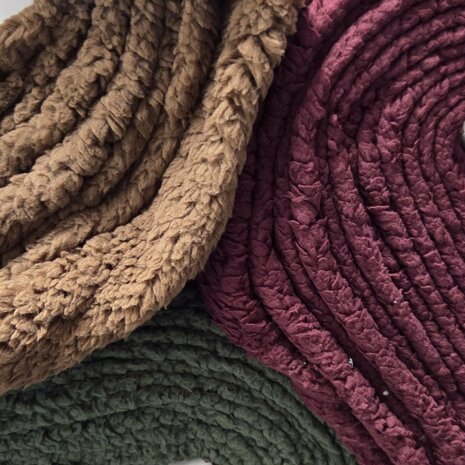 Fluffie teddy - KicKenStoffen 