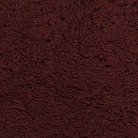 fluffie teddy - KicKenStoffen - bordeaux