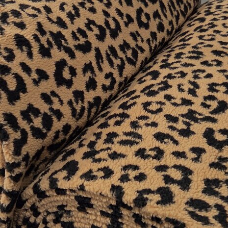 teddy animal skin camel - kickenstoffen