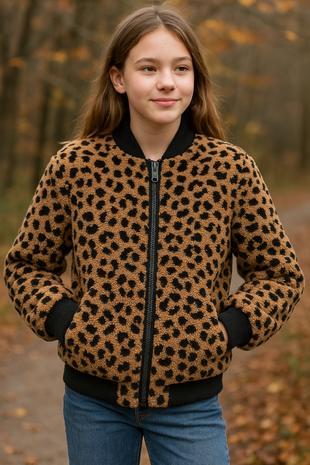 AI voorbeeld foto van een bomberjas - ai