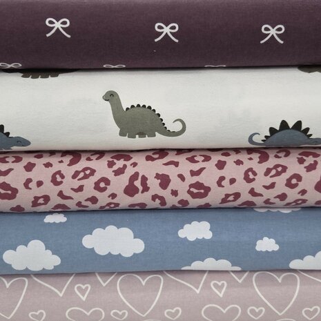 flanel katoen Jursie - KicKenStoffen