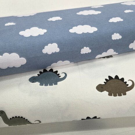 flanel katoen Jursie - KicKenStoffen