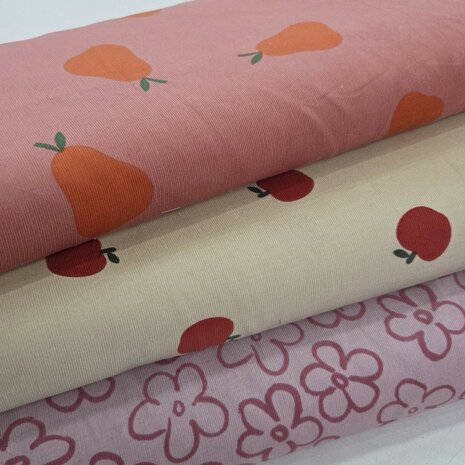 corduroy rib kinder jursie - bij kickenstoffen