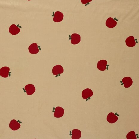 Jursie appels corduroy rib roze KicKenStoffen