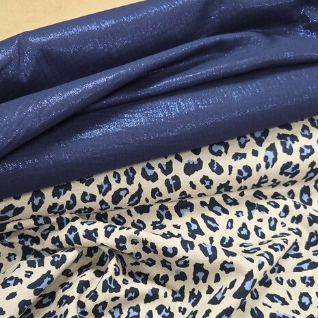panter linnen met glitter hydrofiel