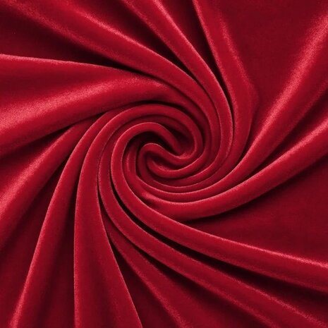 Stretch-Velvet-Fabric-Dark-Red-kickenstoffen
