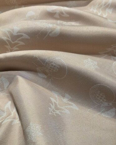 damast katoen dubbelzijdig - kerstprint - sneeuwpoppetjes van kickenstoffen