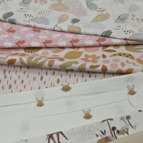 katoenenstoffen voordeel pakket kicken stoffen