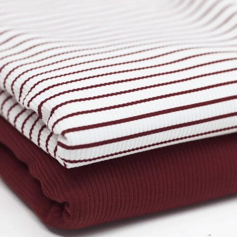 Rib-Jersey-Fabric-Printed-Stripe-Bordeaux-