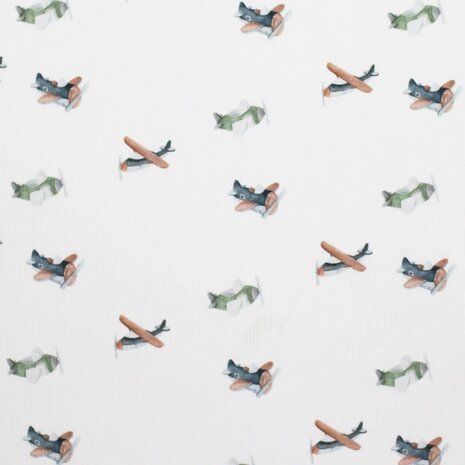 Rib-Jersey-Fabric-Toy-Airplane-speelgoed vliegtuigjes