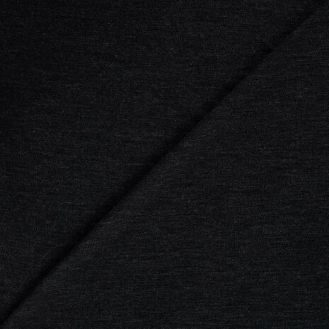 mulesin vrij - merino wol tricot zwart antraciet