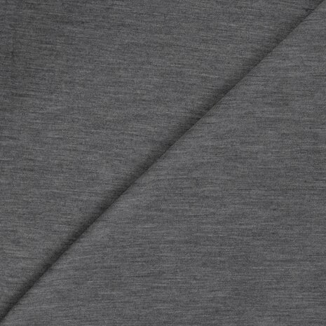 mulesin vrij - merino wol tricot grijs melange