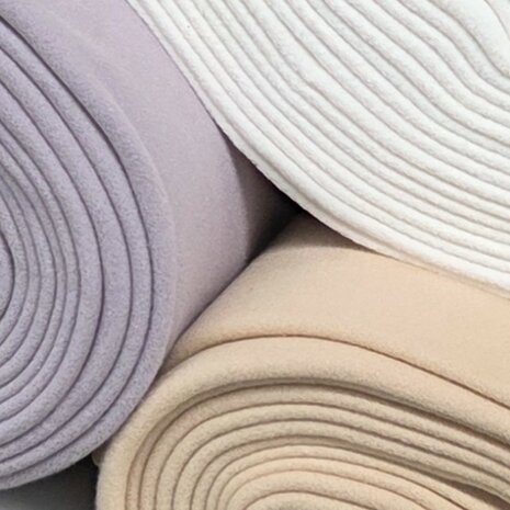 Organische katoenen fleece - organic cotton fleece kickenstoffen