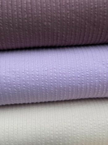Baby Rib Jacquard natural - mauve - lila