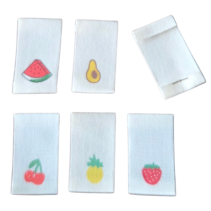 innaailabels fruity kickenstoffen 2x5