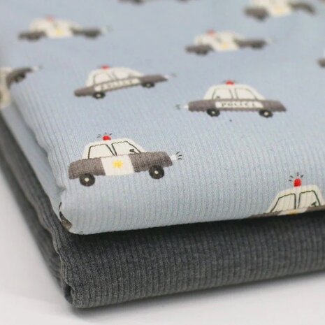 Rib-Jersey-Fabric-Police-Car-dark grey melange plain