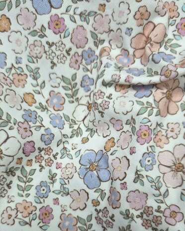 zomergevoel bloemetjes katoenen tricot