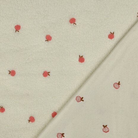 teddy met geborduurde perzikjes Poppy 04729.001