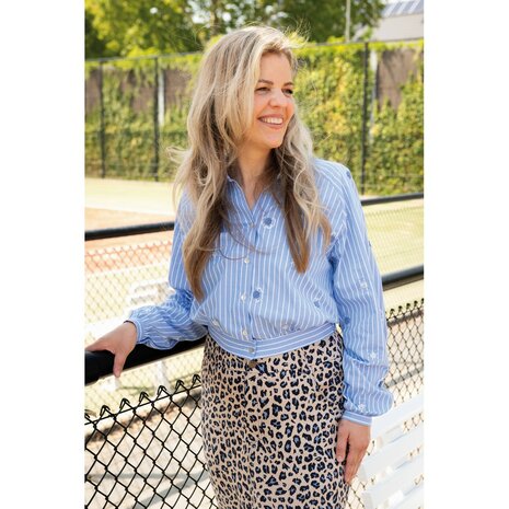 voorbeeld van een andere katoenen blouse uit poppy 26orduurd van blouse louise uit poppy 26 - kickenstoffen