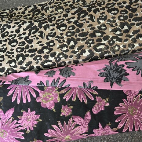 jacquard stoffen voor bomberjasjes en andere kledingstukken kickenstoffen