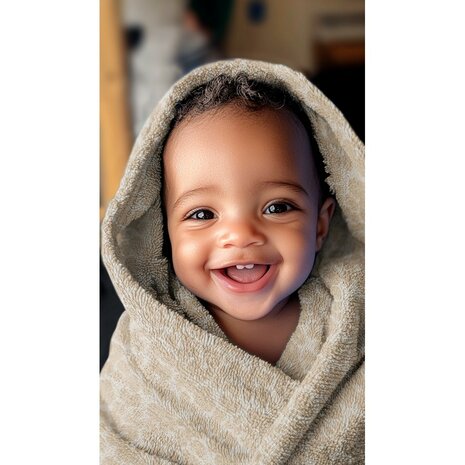 mauve Dierenvacht badstof tricot (babybadstof) (op=op)