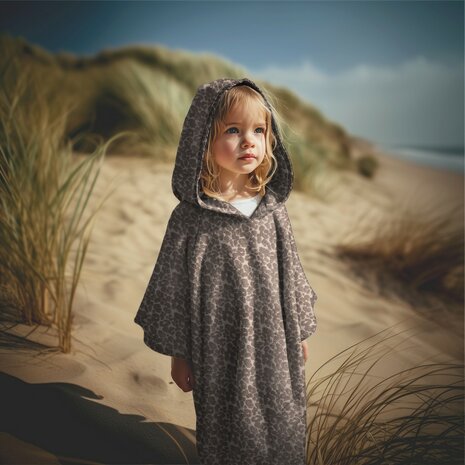 badstof tricot dierenvacht giraf panter mauve KicKenStoffen