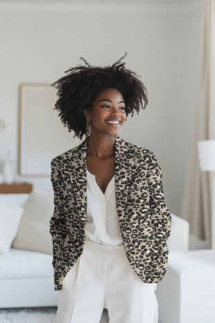 animal skin jacquard poppyfabrics 03771.001