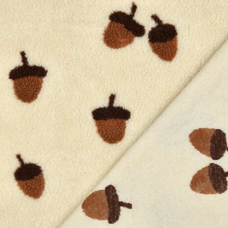 teddy jacquard ahorns poppy 08031.001