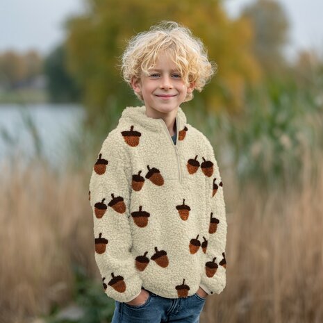 teddy jacquard ahorns poppy 08031.001