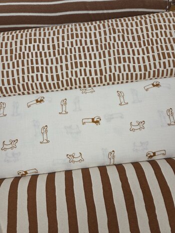 biologische jersey en broderie hydrofiel van kickenstoffen