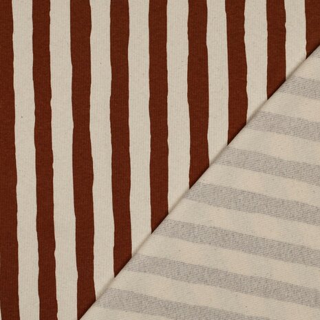 rib jersey organic poppy 07836.001